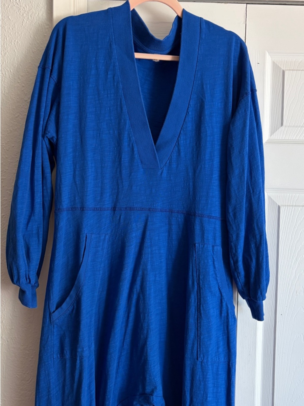 Free People Just Because Onesie Jumpsuit Blue - Picture 10 of 11
